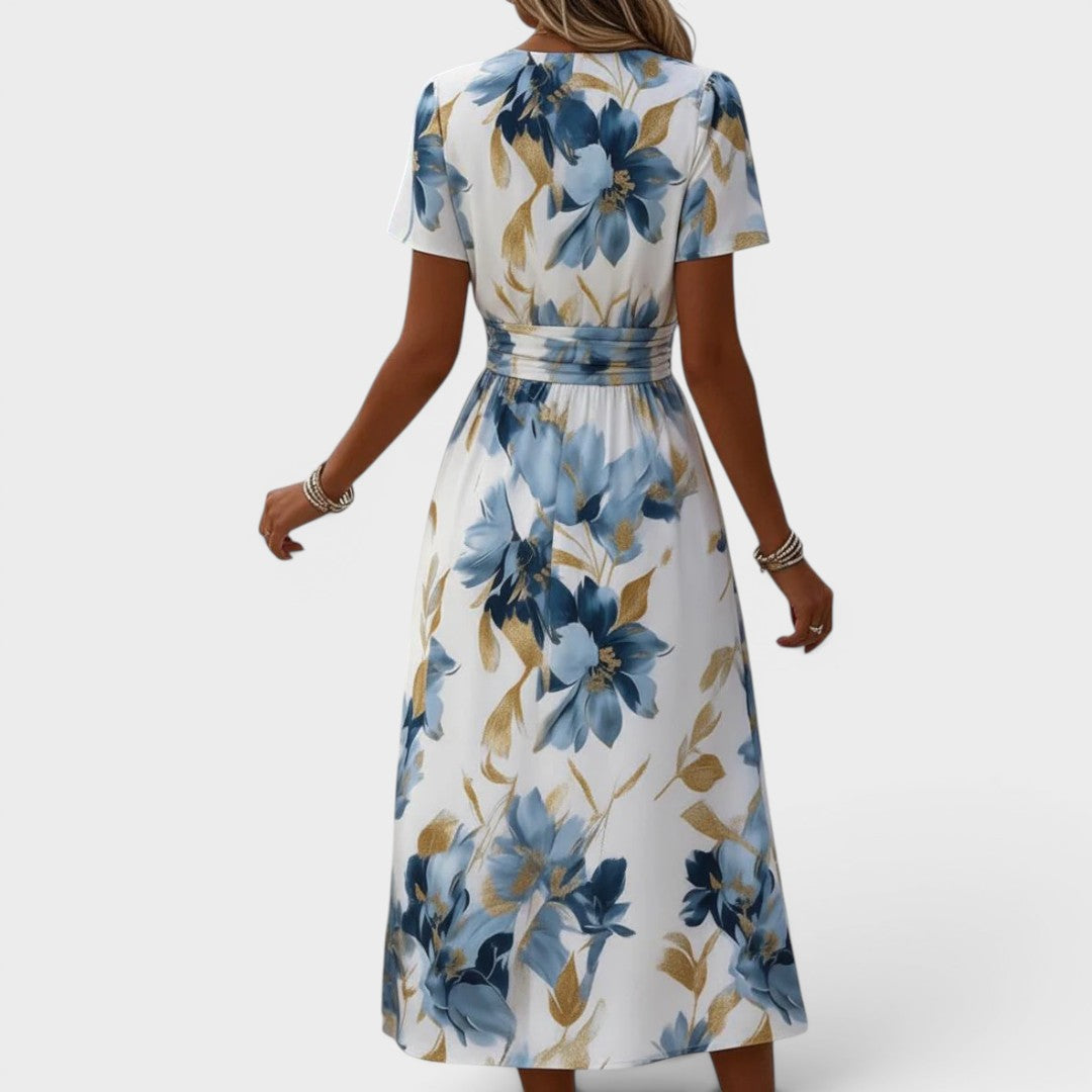 LIORA™ | A-Line Midi Dress