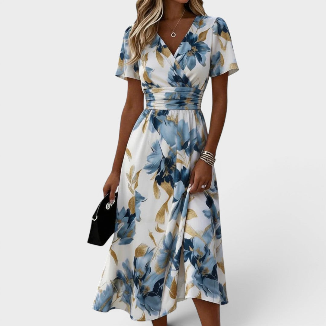 LIORA™ | A-Line Midi Dress