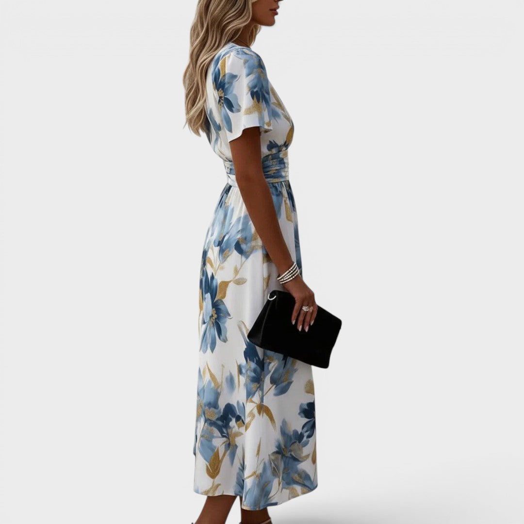LIORA™ | A-Line Midi Dress