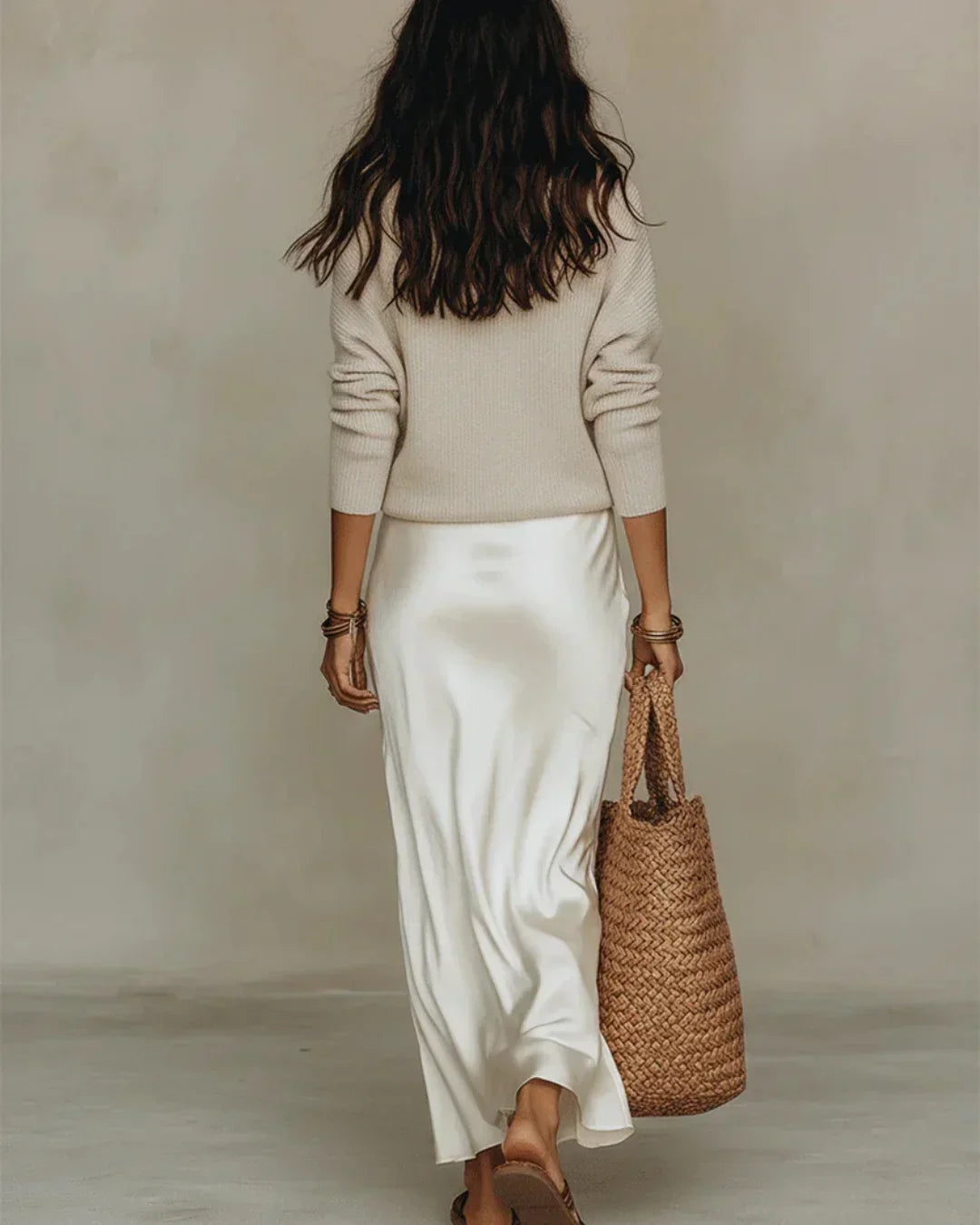 Brisa Midi Dress with Matching Sweater