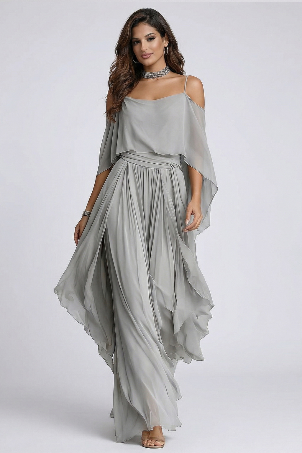 Isabela | Silver Fluid Set