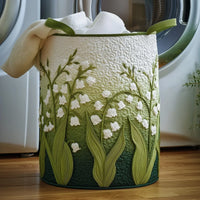 Cora | Hand-Quilted Laundry Basket