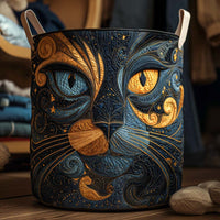 Bianca | Hand-Quilted Laundry Basket