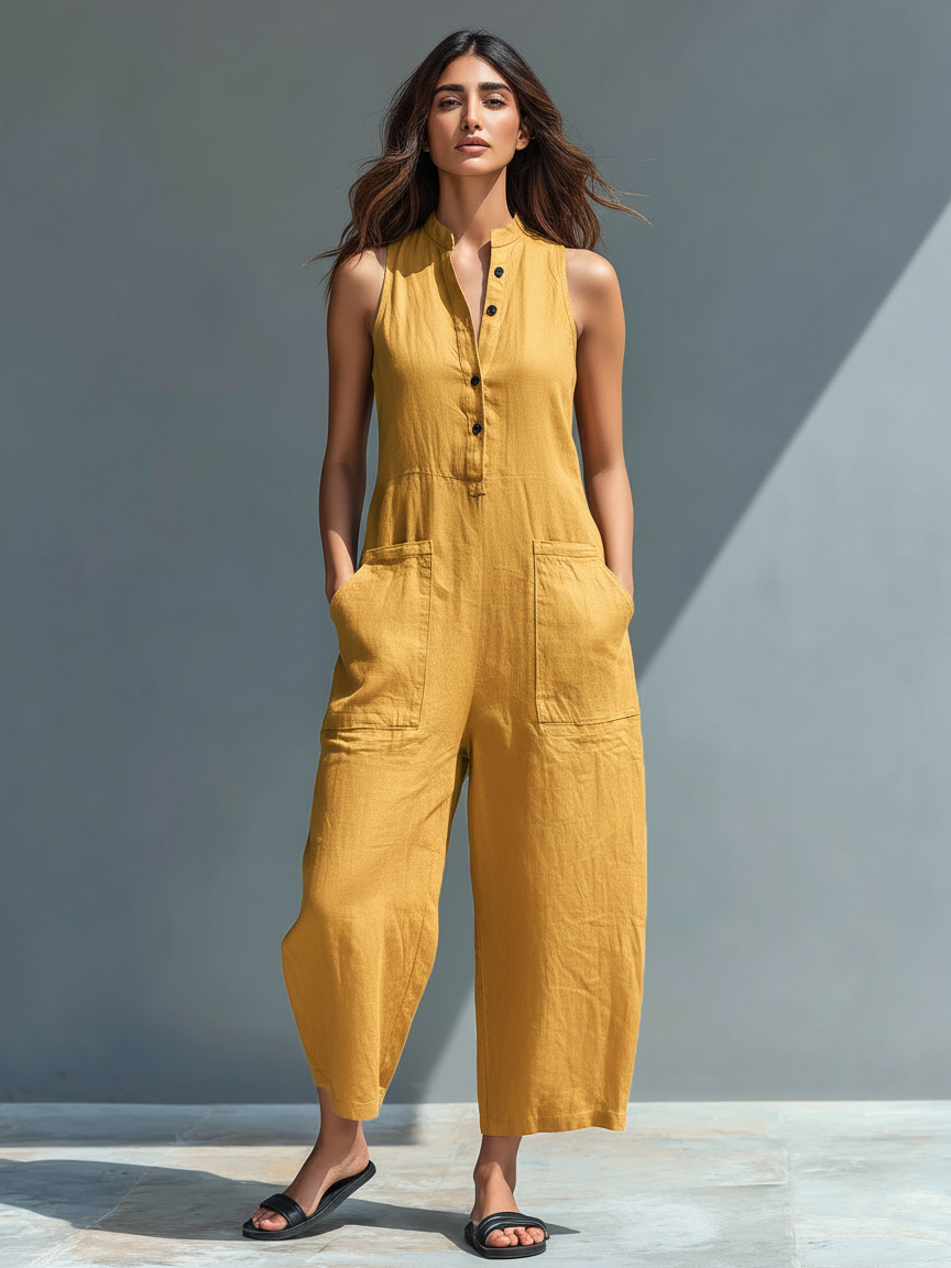 Lucy - Elegant Sleeveless Jumpsuit