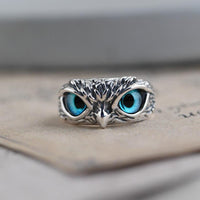 SILVER OPAL ADJUSTABLE RING
