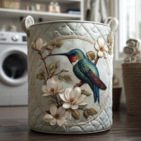 Diana | Hand-Quilted Laundry Basket