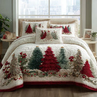 3-Piece Quilted Bedding Set – Winter Wonder