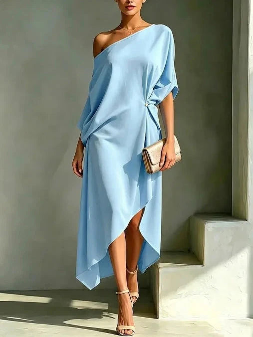 CAMILA – ELEGANT ASYMMETRIC DRESS