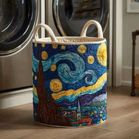 Lidia | Hand-Quilted Laundry Basket
