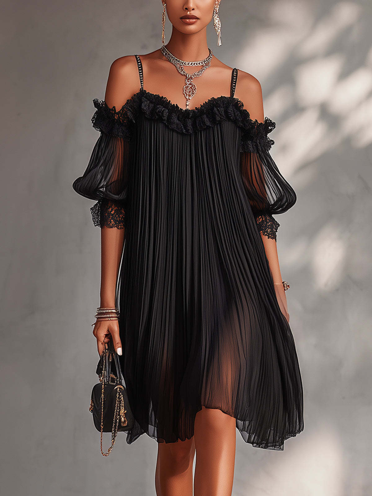 Aurore | V-Neck Maxi Dress