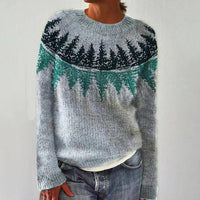 Ellie - Retro Scandinavian knitted sweater