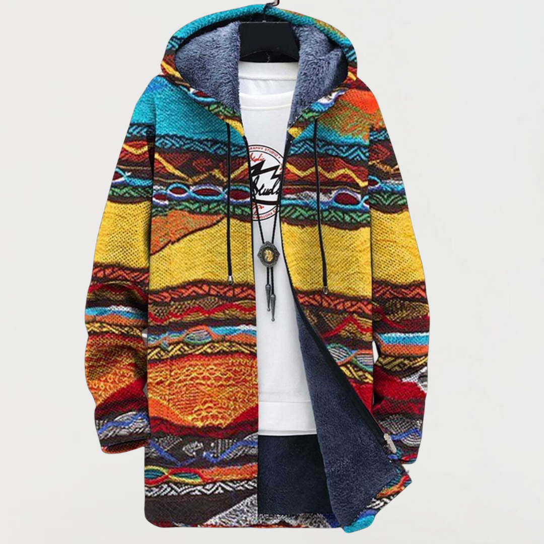 Noelle | Tribal Art Print Hoodie