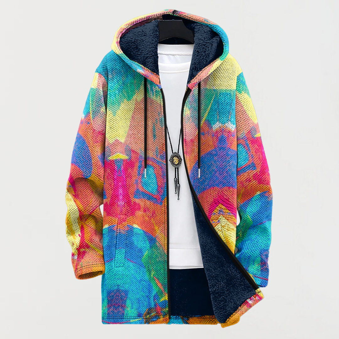 Emery | Colourful Artistic Print Hoodie