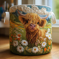 Maria | Hand-Quilted Laundry Basket