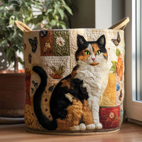 Ugolina | Hand-Quilted Laundry Basket