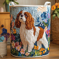 Natalia | Hand-Quilted Laundry Basket