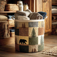 Susanna | Hand-Quilted Laundry Basket