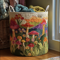 Priscilla | Hand-Quilted Laundry Basket