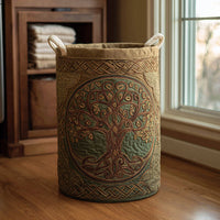 Nella | Hand-Quilted Laundry Basket