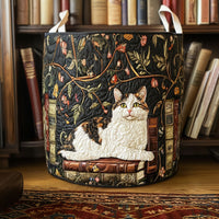 Tamara | Hand-Quilted Laundry Basket