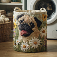 Norma | Hand-Quilted Laundry Basket
