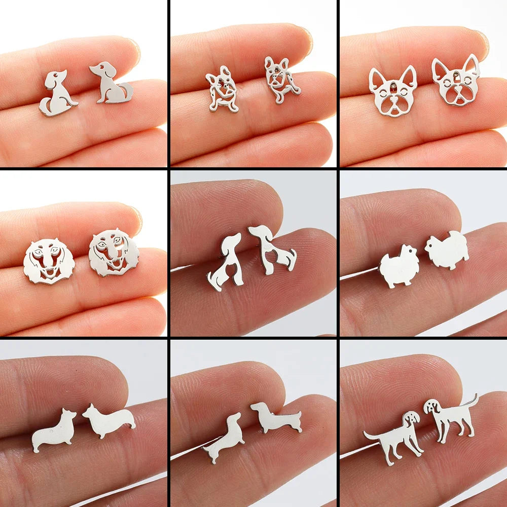 Dog | Stud Earrings