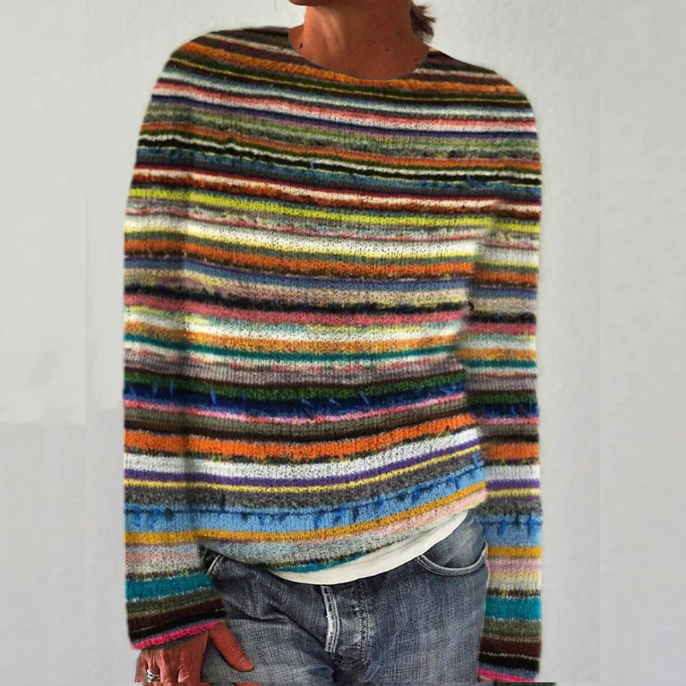 Esteri - Retro Scandinavian knitted sweater