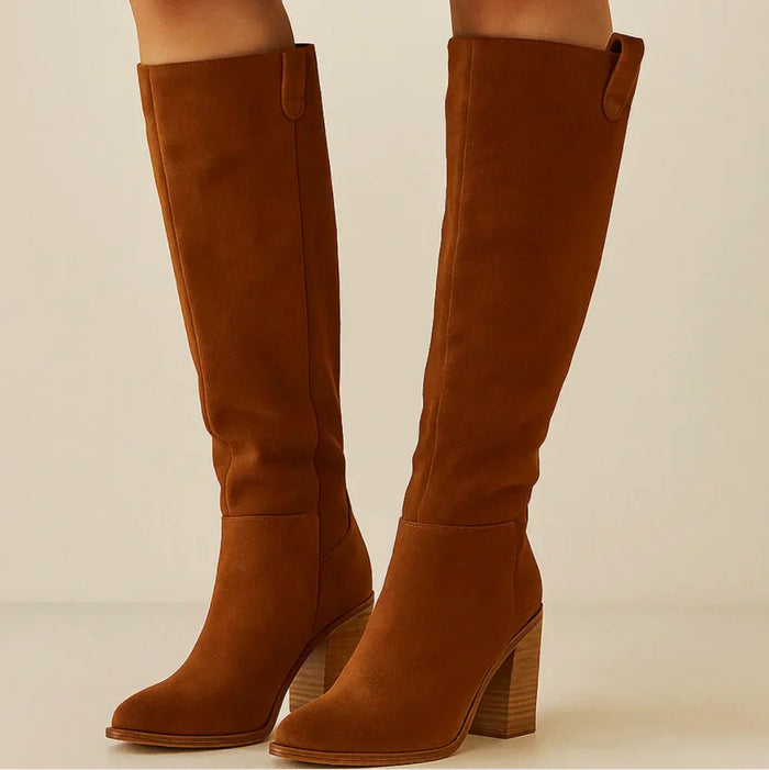 SUEVIRA™ | BLOCK HEEL BOOTS