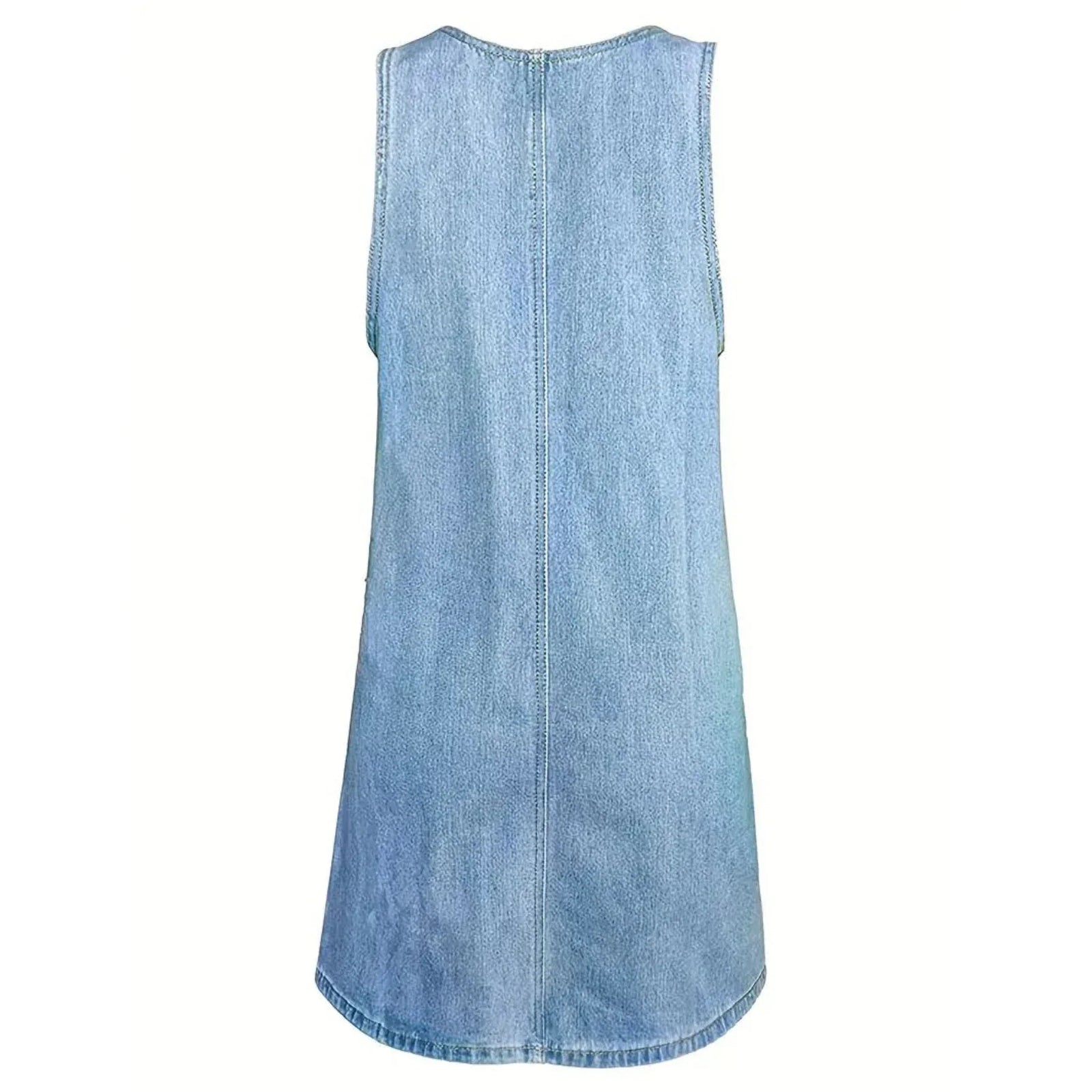 Saylor | Relaxed Denim-Look Dress