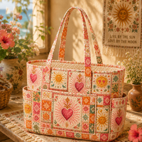 Romane | Summer Beach Quilted Tote Bag