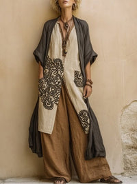 Zara Tribal Pattern Three-piece Set