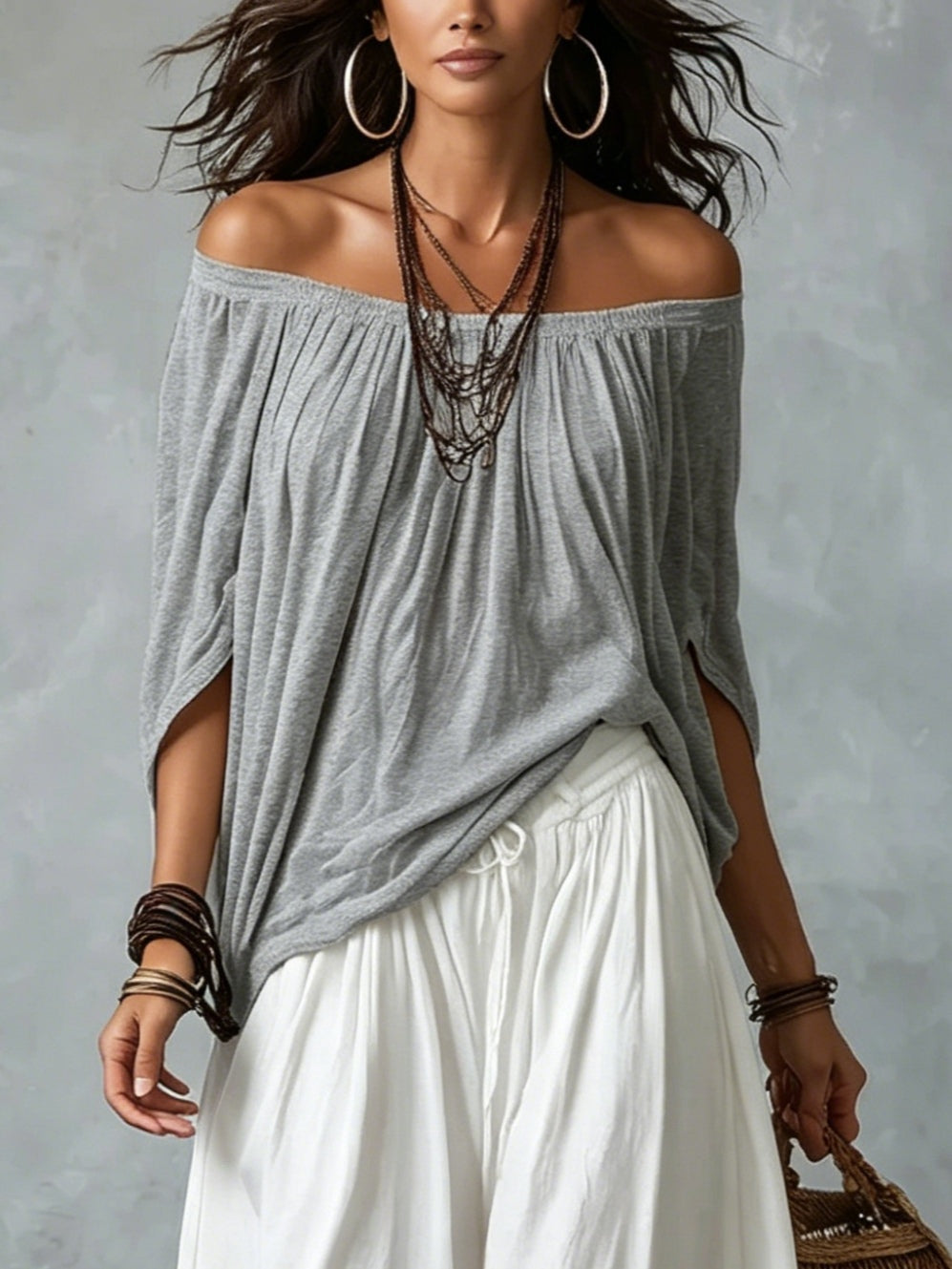 Raffaella | Off-Shoulder Two-Piece Set
