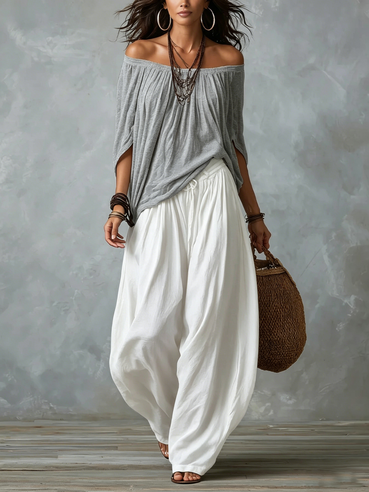Raffaella | Off-Shoulder Two-Piece Set