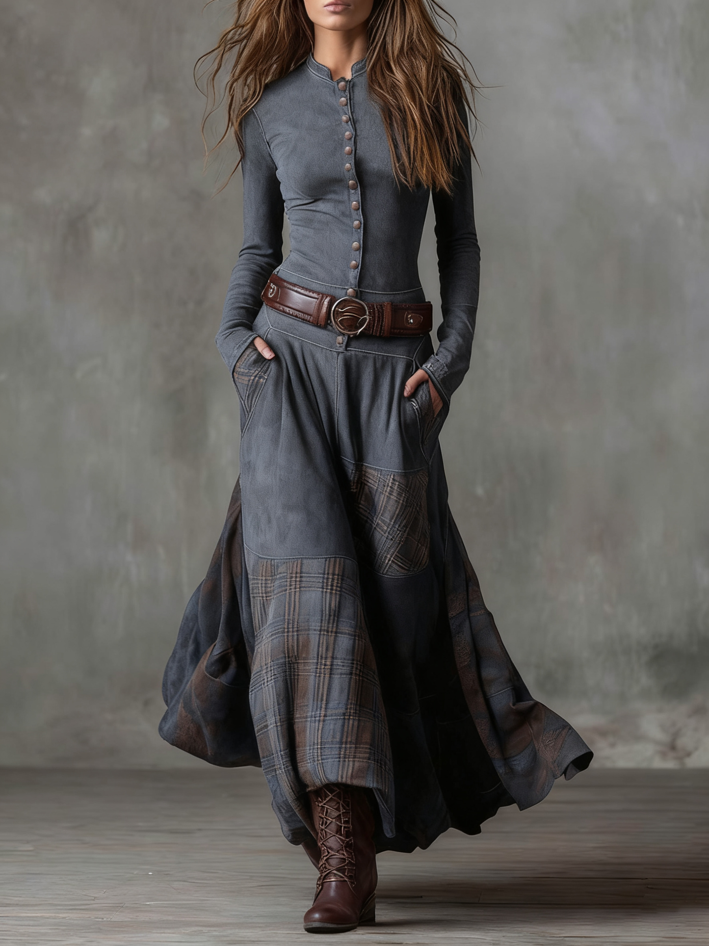 Emily | Belted Dress