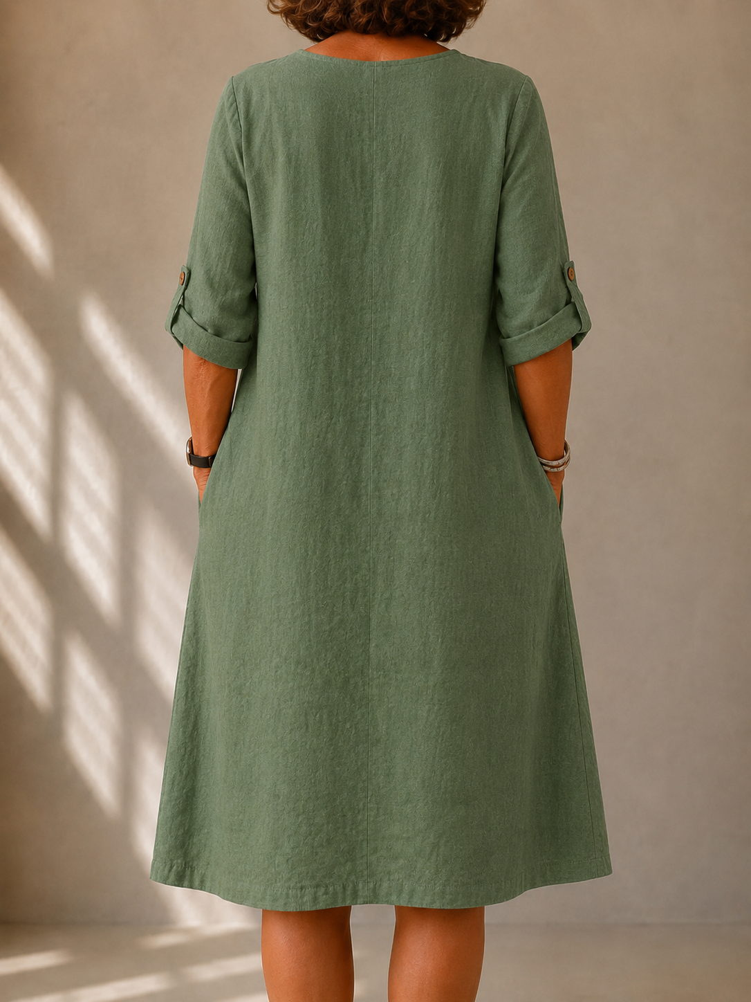 LIORA LONDON | A-LINE SIDE-POCKET DRESS LUCIE