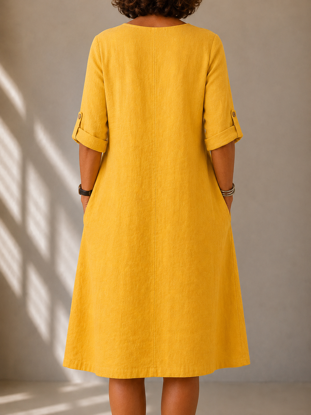 LIORA LONDON | FLOWY LONG-SLEEVE DRESS MONIQUE