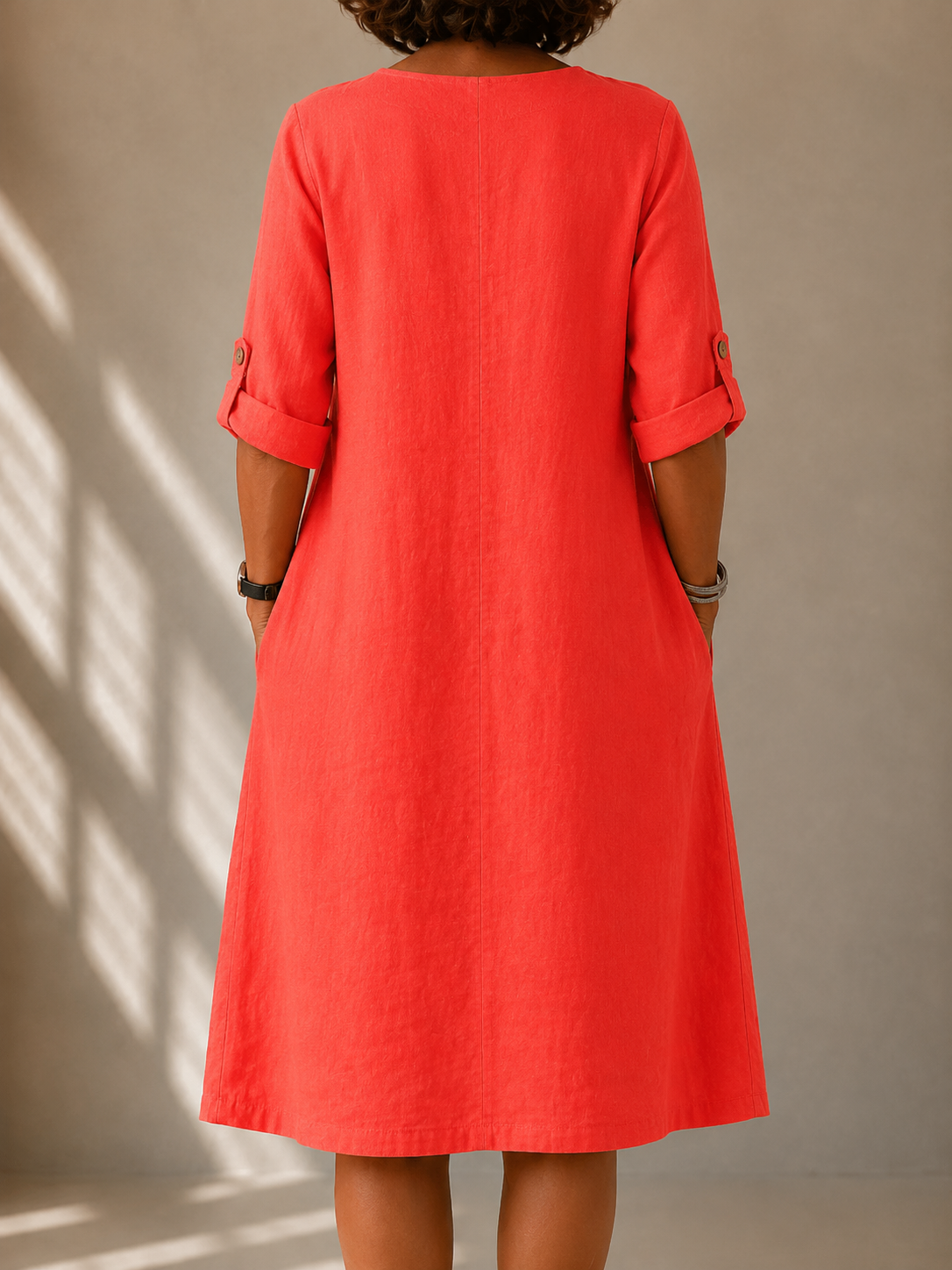 LIORA LONDON | FLOWY STRAIGHT-CUT DRESS MARGOT