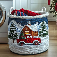 Gioia | Hand-Quilted Laundry Basket