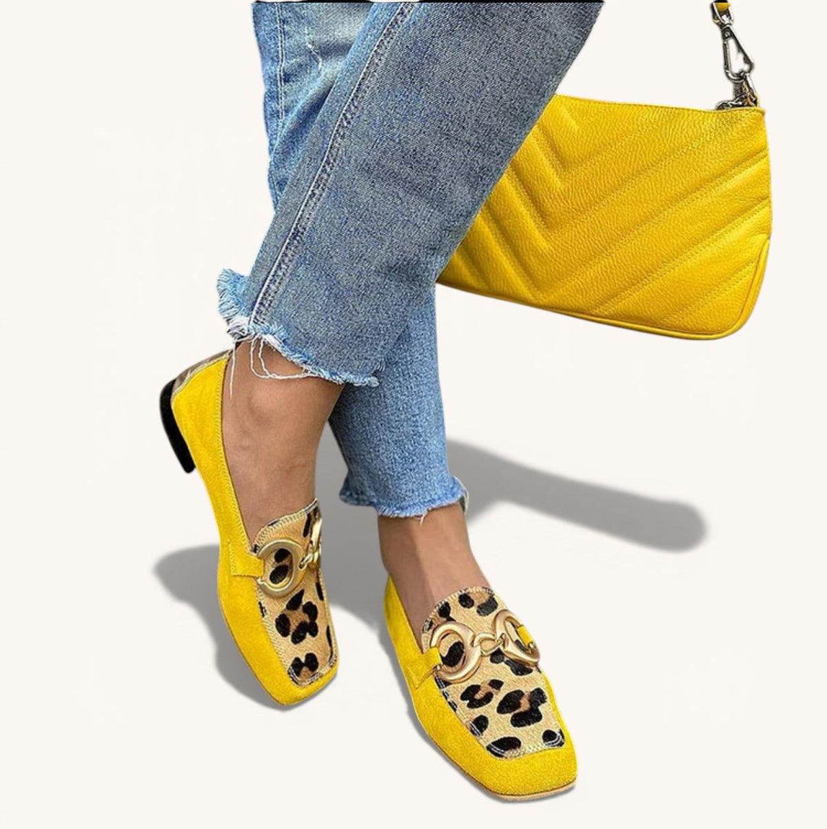 Assunta | Animal Print Loafers