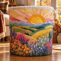 Vittoria | Hand-Quilted Laundry Basket