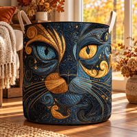 Stella | Hand-Quilted Laundry Basket