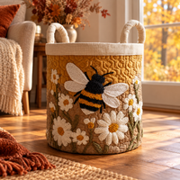Melissa | Hand-Quilted Laundry Basket