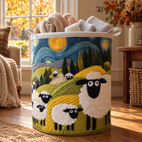 Agnese | Hand-Quilted Laundry Basket