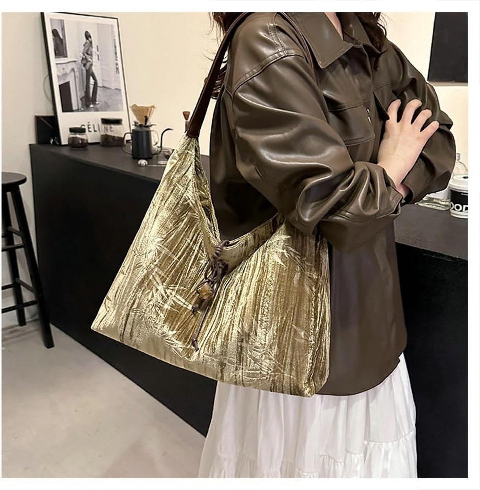 Amélie - Velvet Crossbody Shoulder Bag