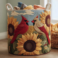 Ersilia | Hand-Quilted Laundry Basket