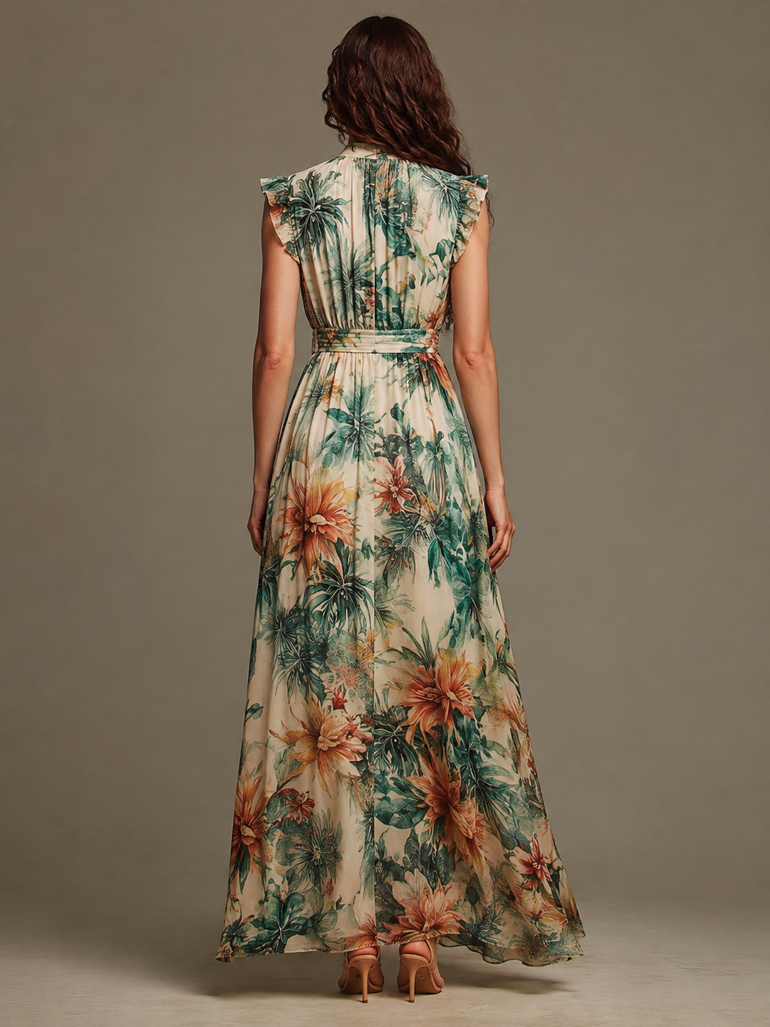 PENELOPE | TROPICAL MAXI DRESS