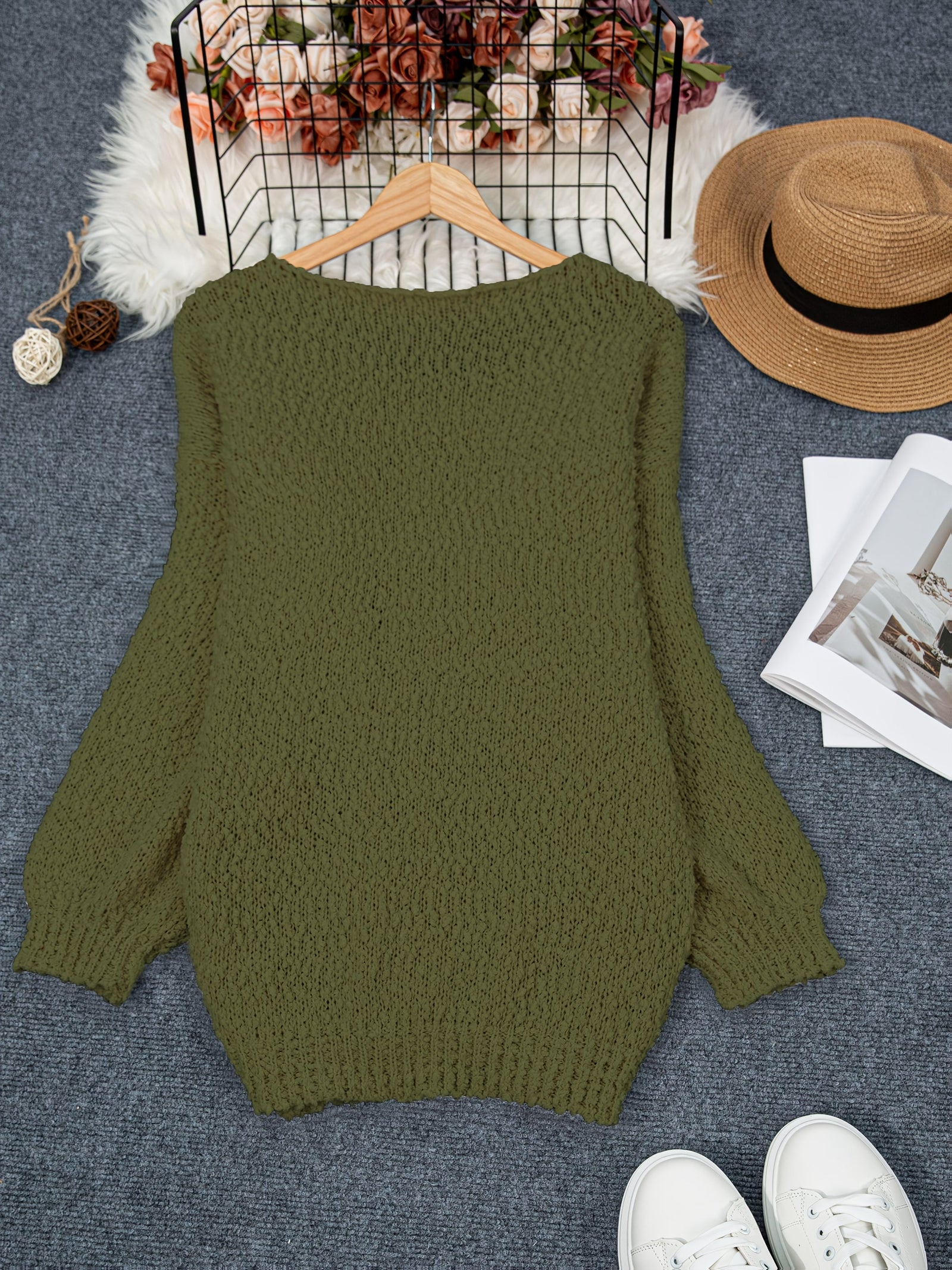 NORAYA | ROUND NECK SWEATER