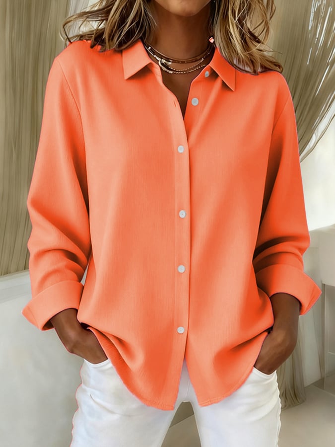 CATHY | COZY MULTI-COLOR AUTUMN SHIRT