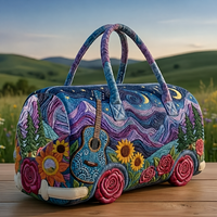 MELODYVANA | QUILTED TRAVEL DUFFLE BAG