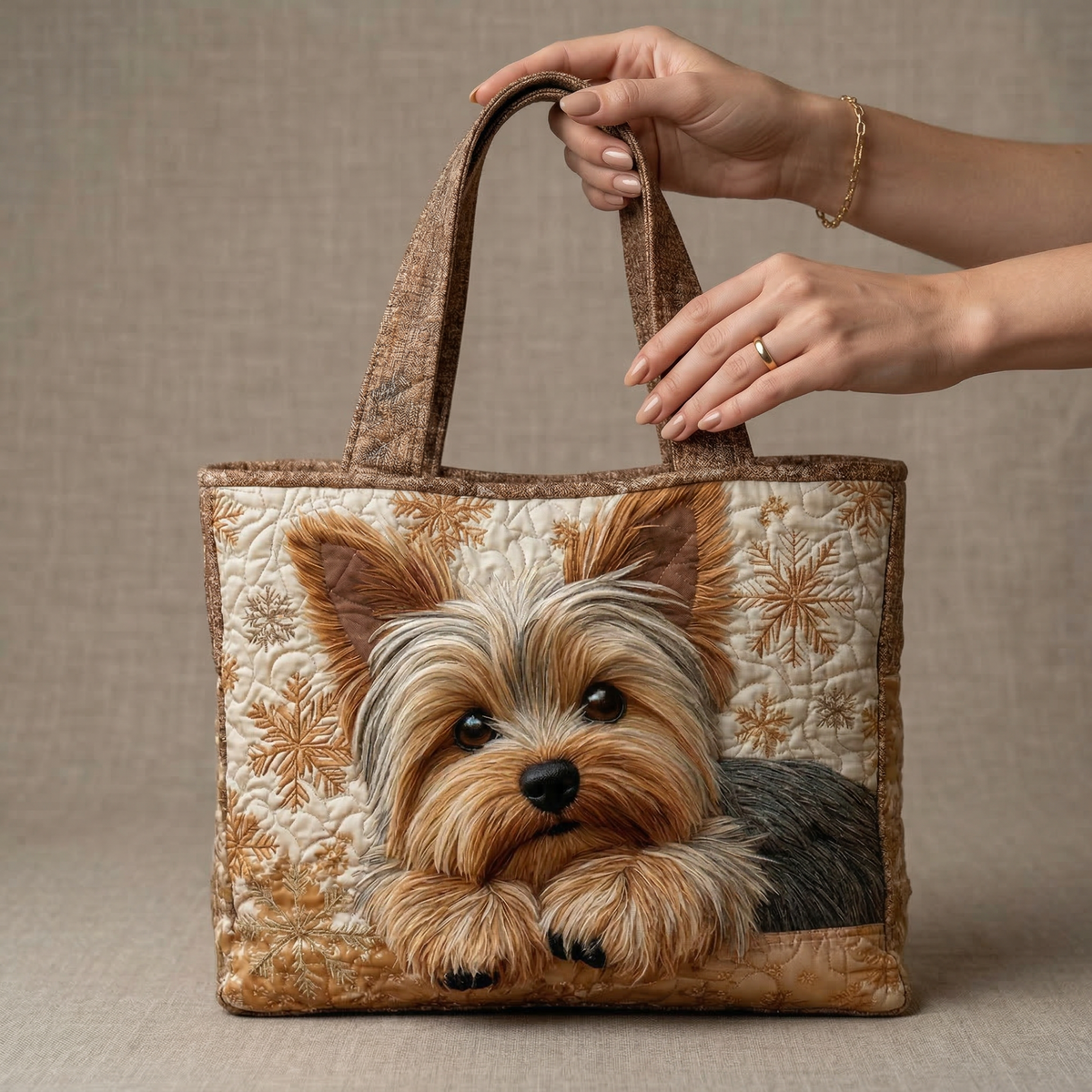 Handcrafted Bag | Adorable Yorkshire Terrier